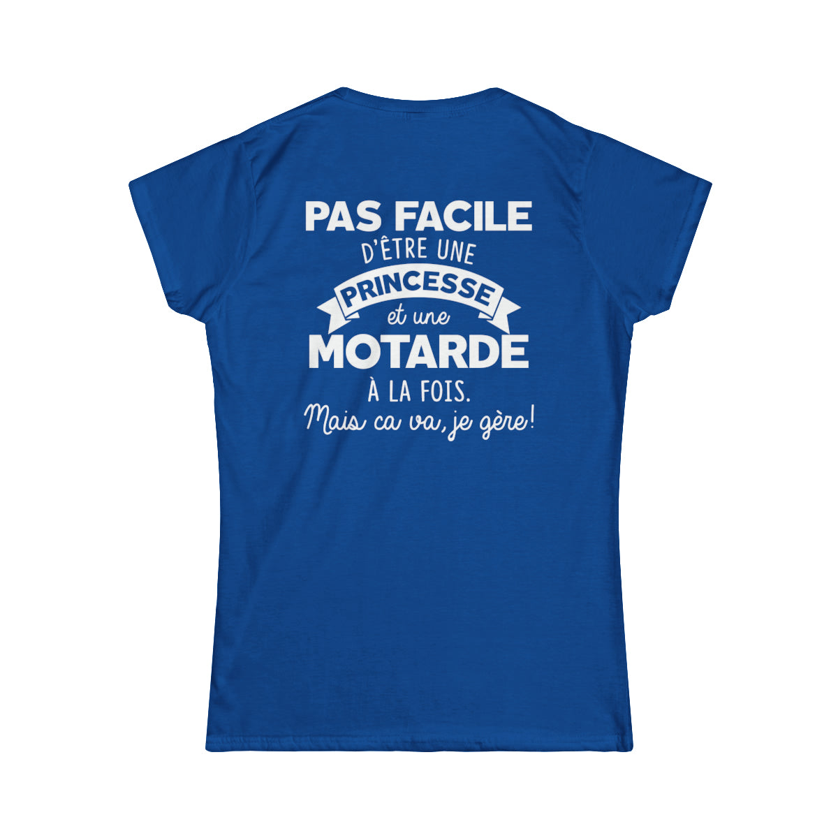 Pas facile d'être une princesse et une motarde à la fois