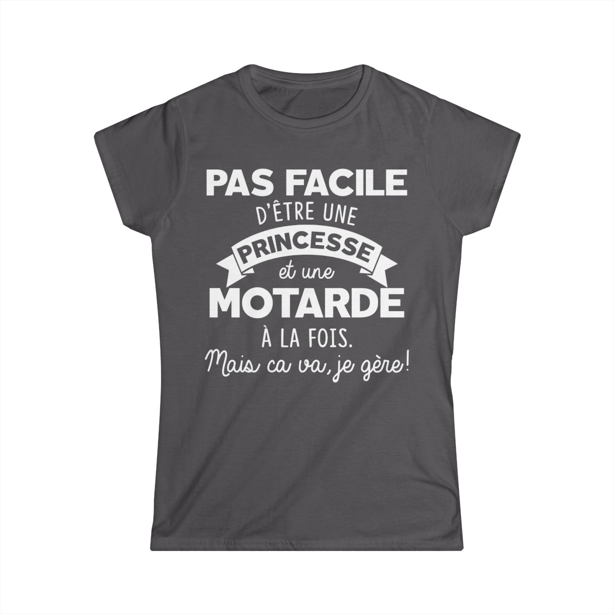 Pas facile d'être une princesse et une motarde à la fois