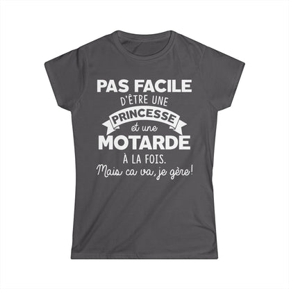 Pas facile d'être une princesse et une motarde à la fois