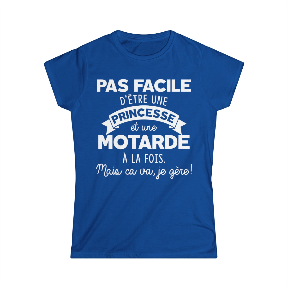 Pas facile d'être une princesse et une motarde à la fois