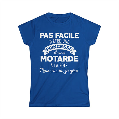 Pas facile d'être une princesse et une motarde à la fois