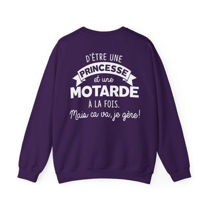 Pas facile d'être une princesse et une motarde à la fois