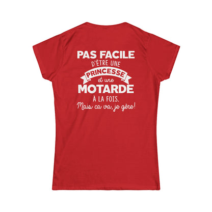 Pas facile d'être une princesse et une motarde à la fois