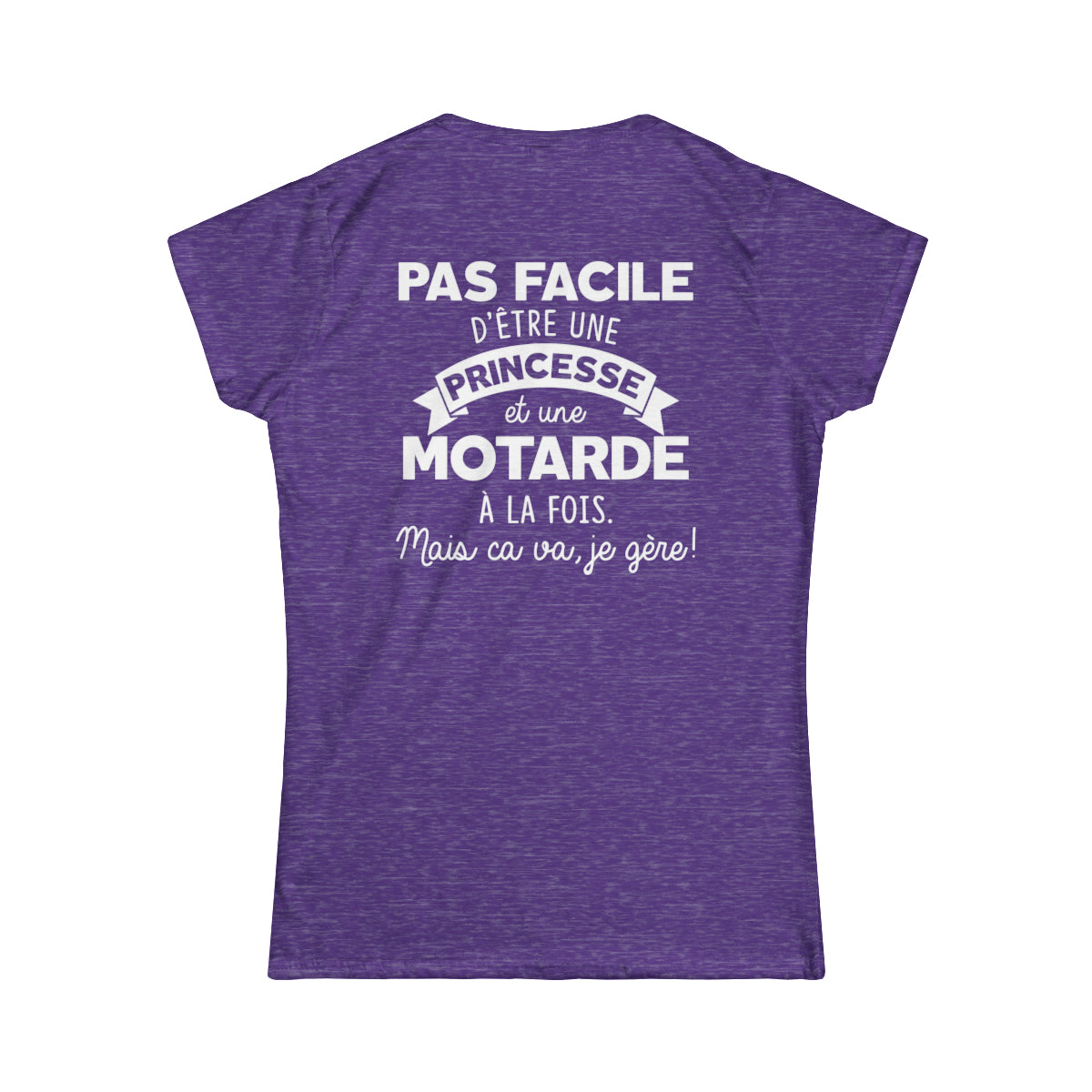 Pas facile d'être une princesse et une motarde à la fois