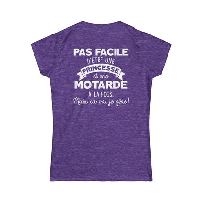 Pas facile d'être une princesse et une motarde à la fois