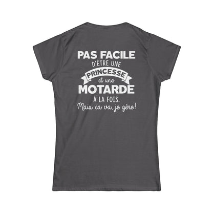 Pas facile d'être une princesse et une motarde à la fois