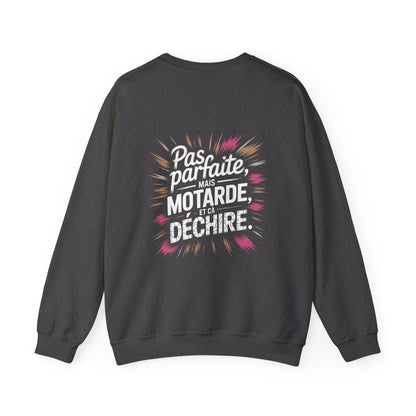 Pas parfaite, mais motarde, et ça déchire.