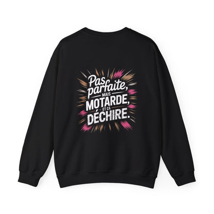 Pas parfaite, mais motarde, et ça déchire.