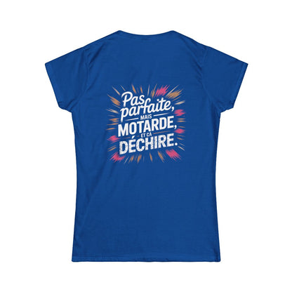 Pas parfaite, mais motarde, et ça déchire.