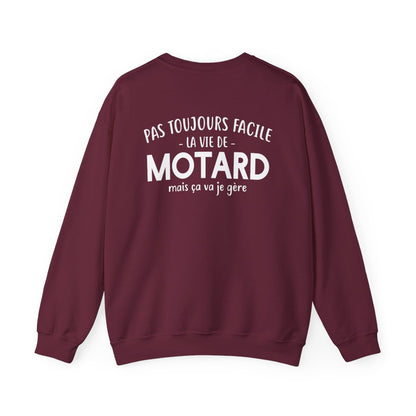 Pas toujours facile la vie de motard mais ça va je gére