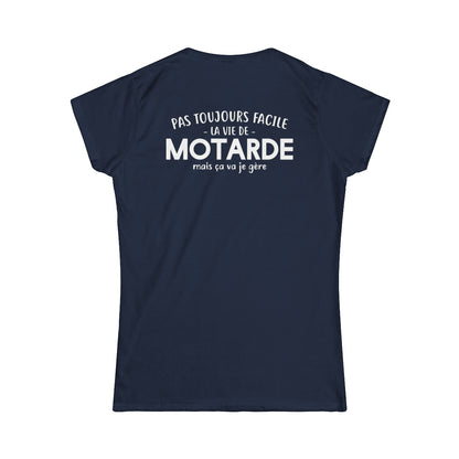 Pas toujours facile la vie de motarde mais ça va je gère