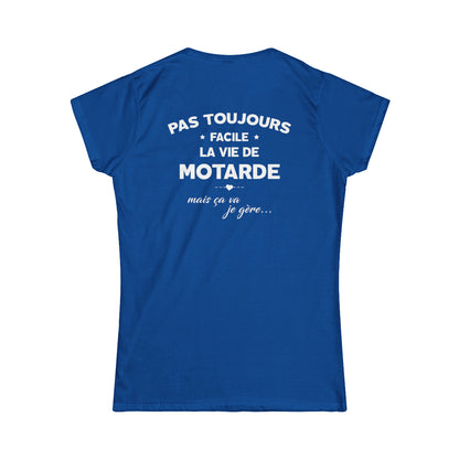 Pas toujours facile la vie de motarde mais ça va je gère