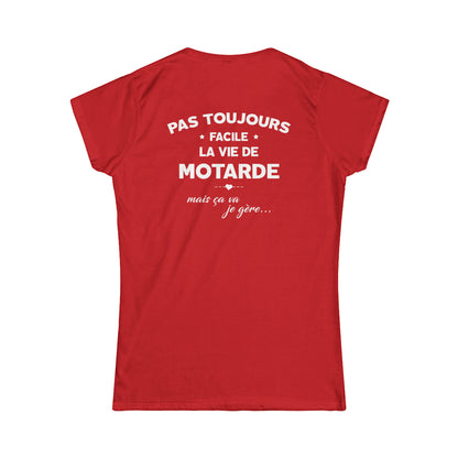 Pas toujours facile la vie de motarde mais ça va je gère