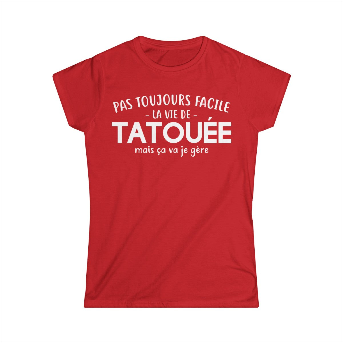 Pas toujours facile la vie de tatouée mais ça va je gère