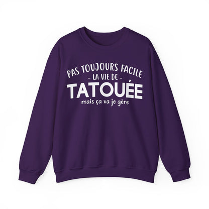 Pas toujours facile la vie de tatouée mais ça va je gère