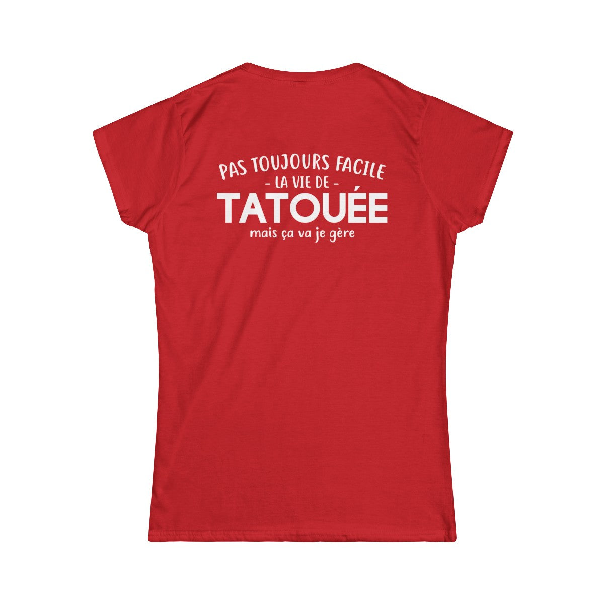Pas toujours facile la vie de tatouée mais ça va je gère