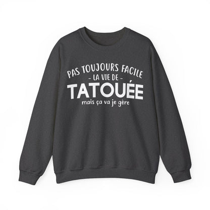 Pas toujours facile la vie de tatouée mais ça va je gère