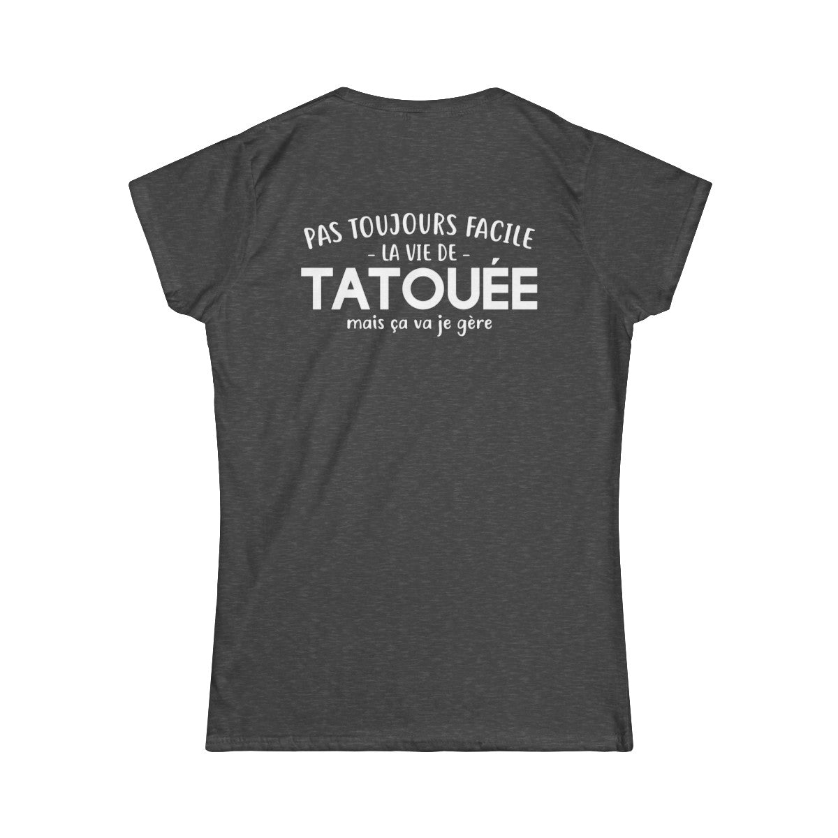 Pas toujours facile la vie de tatouée mais ça va je gère
