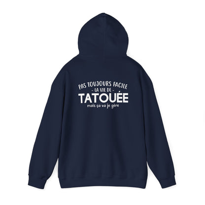 Pas toujours facile la vie de tatouée mais ça va je gère