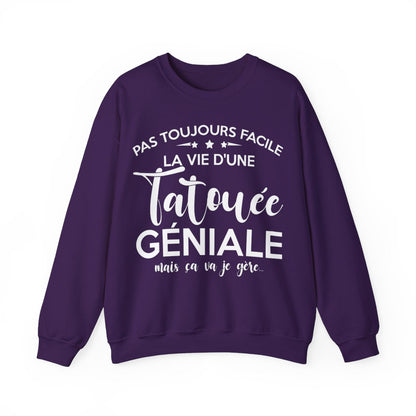 Pas toujours facile la vie d'une tatouée géniale mais ça va je gère