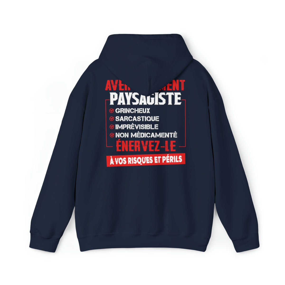 Paysagiste, grincheux, sarcastique, imprévisible, non médicamenté