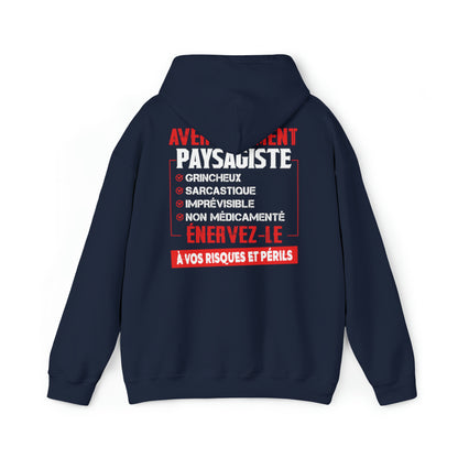 Paysagiste, grincheux, sarcastique, imprévisible, non médicamenté