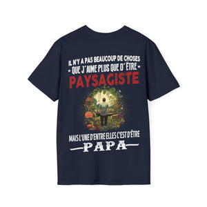 Paysagiste passionné, papa comblé
