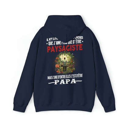 Paysagiste passionné, papa comblé