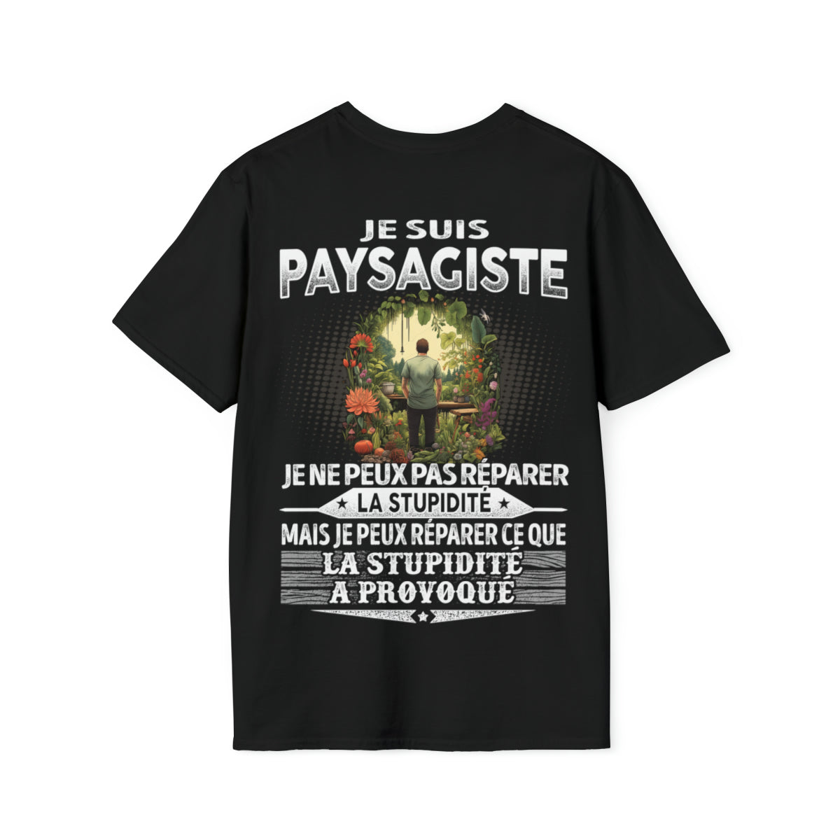 Paysagiste peut réparer ce que la stupidité a provoqué