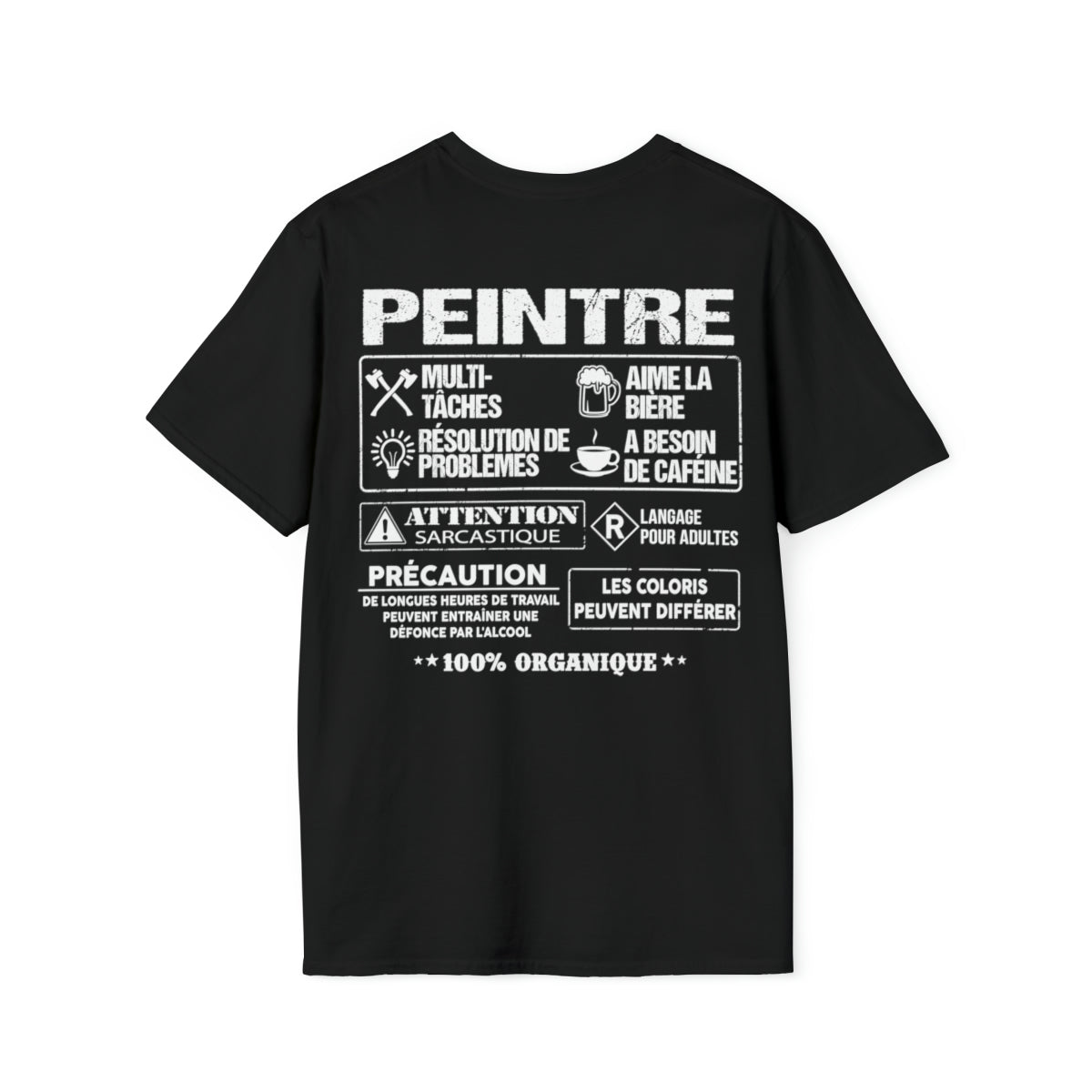 Peintre est la quintessence du travailleur