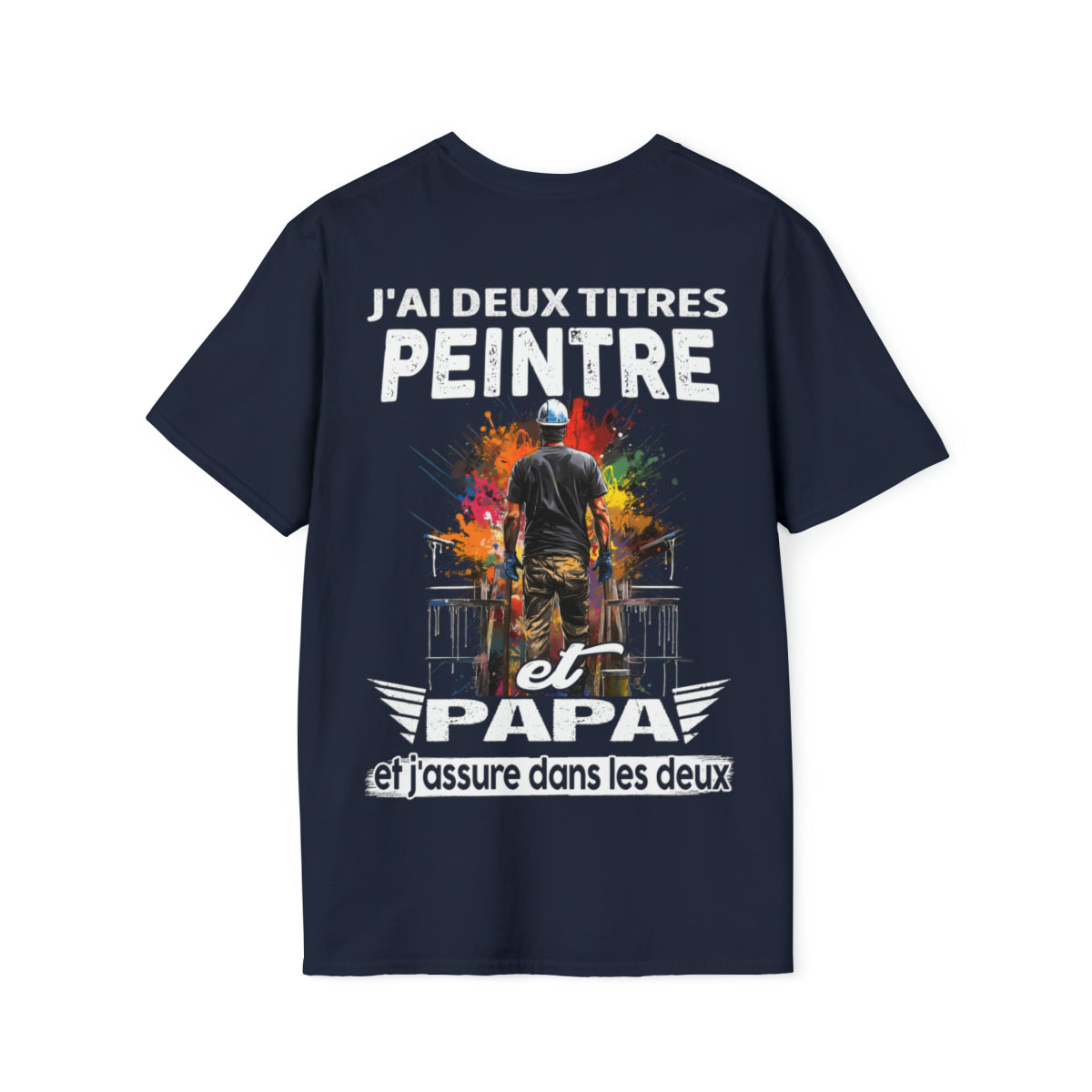 Peintre et papa, et j'assure dans les deux