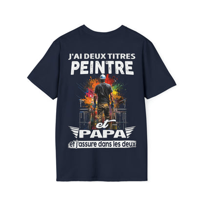 Peintre et papa, et j'assure dans les deux