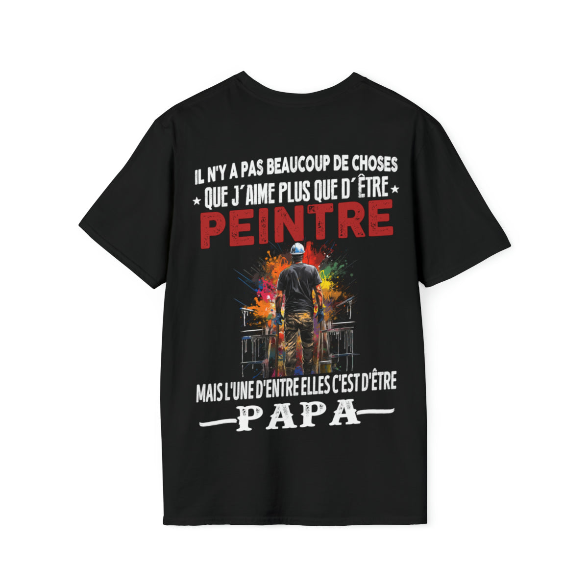 Peintre passionné, papa comblé