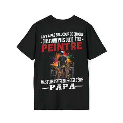 Peintre passionné, papa comblé