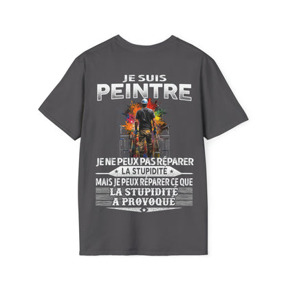 Peintre peut réparer ce que la stupidité a provoqué