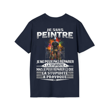 Peintre peut réparer ce que la stupidité a provoqué