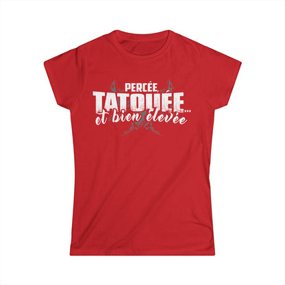Percée, tatouée et bien élevée