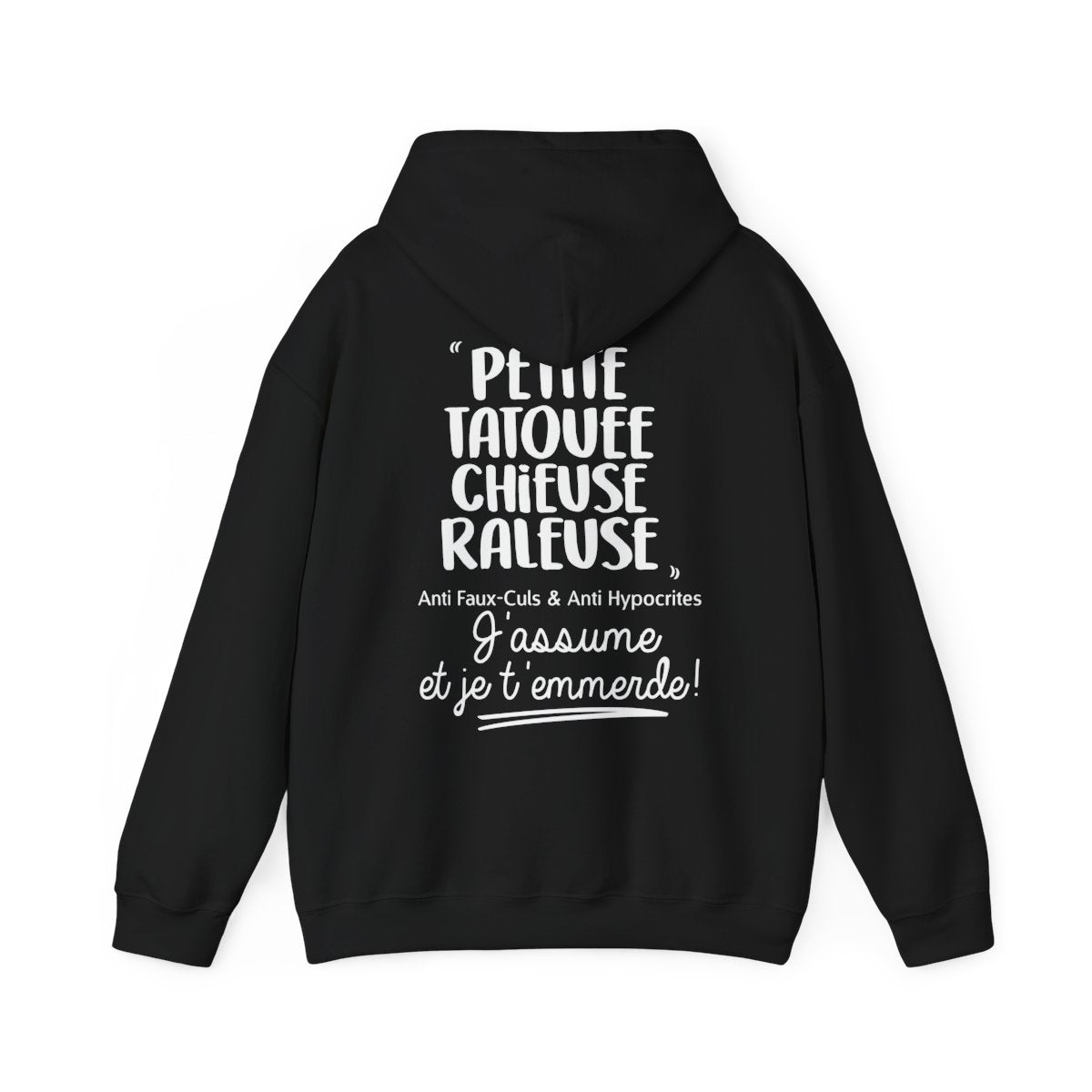 Petite, tatouée, chieuse, râleuse, anti faux-culs & anti hypocrites et j'assume
