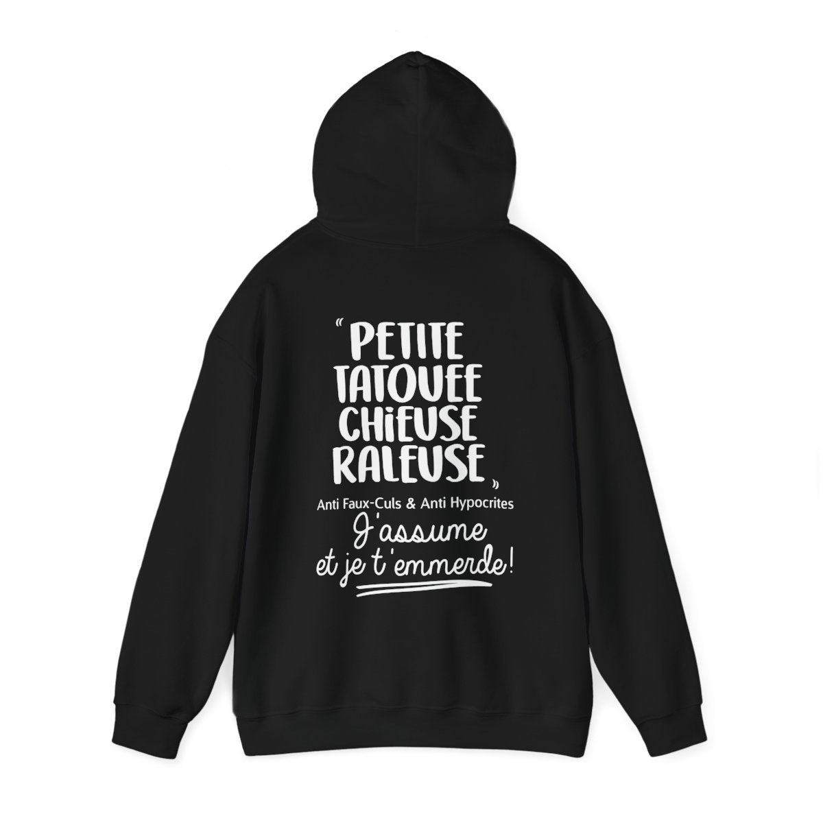 Petite, tatouée, chieuse, râleuse, anti faux-culs & anti hypocrites et j'assume