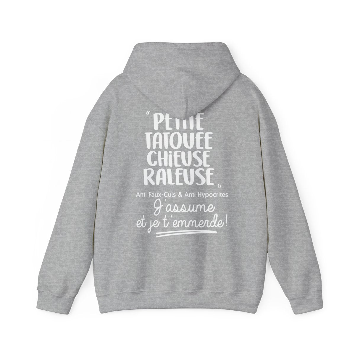 Petite, tatouée, chieuse, râleuse, anti faux-culs & anti hypocrites et j'assume
