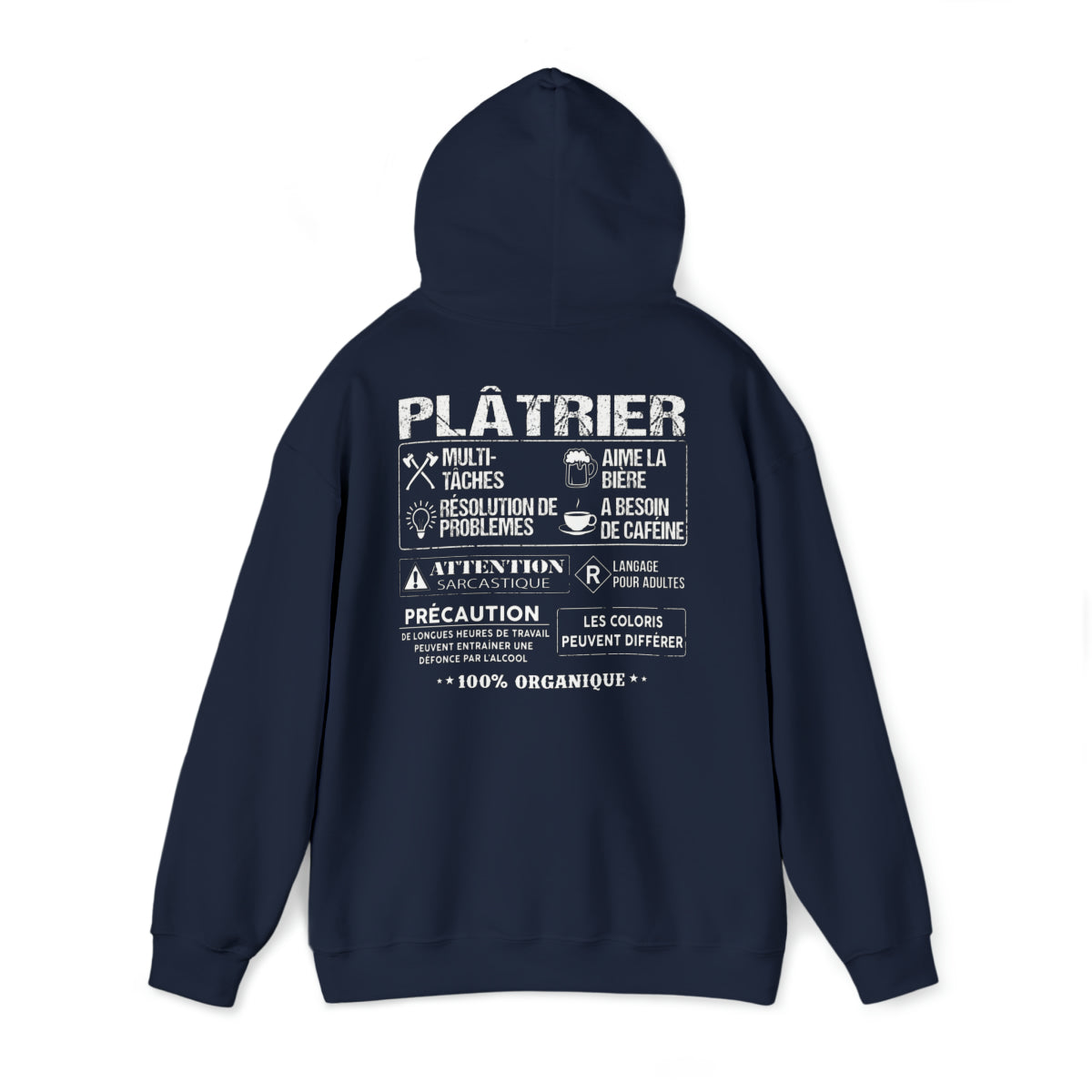 Plâtrier est la quintessence du travailleur