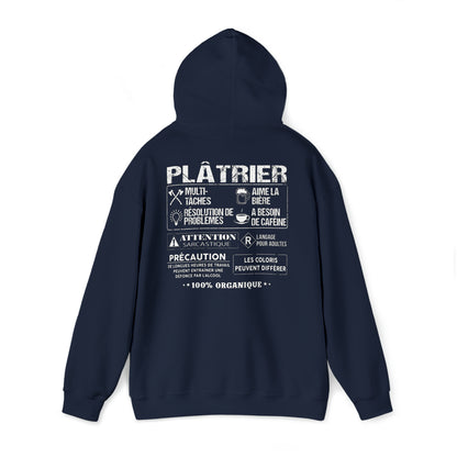 Plâtrier est la quintessence du travailleur
