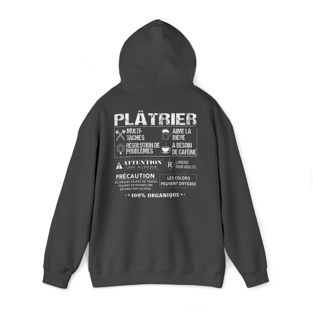 Plâtrier est la quintessence du travailleur