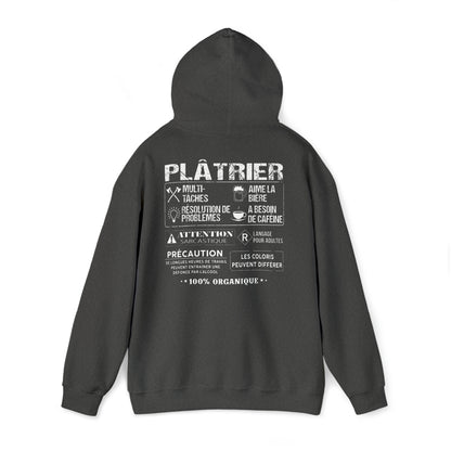 Plâtrier est la quintessence du travailleur