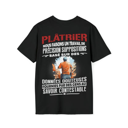 Plâtrier, la précision malgré les doutes