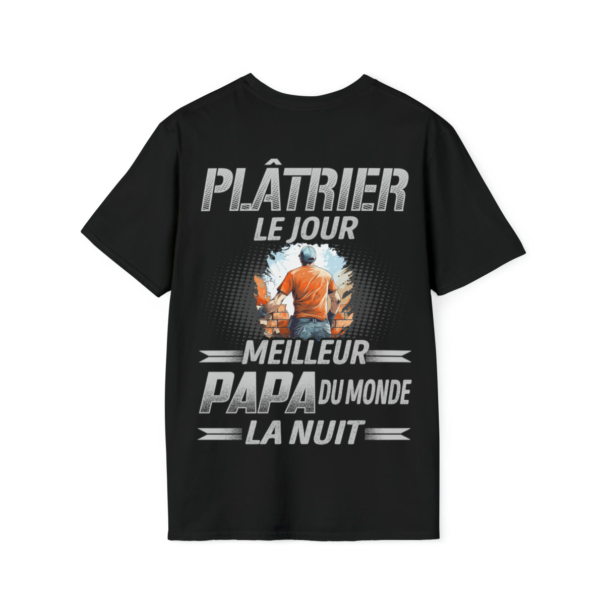 Plâtrier le jour, papa la nuit