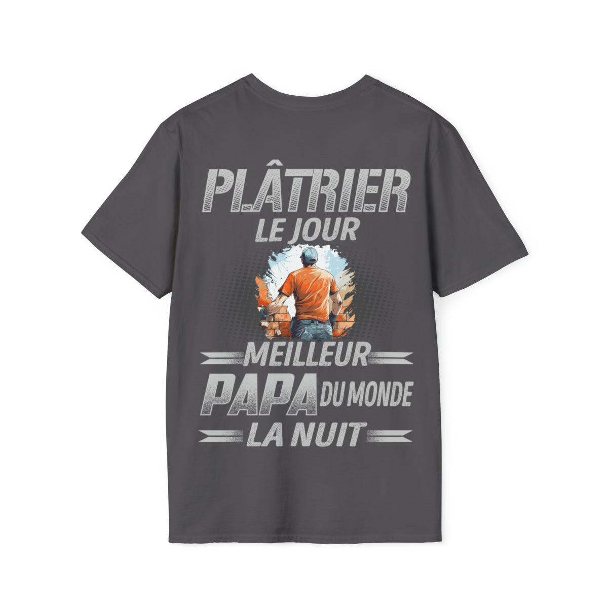 Plâtrier le jour, papa la nuit