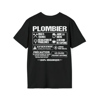 Plombier est la quintessence du travailleur