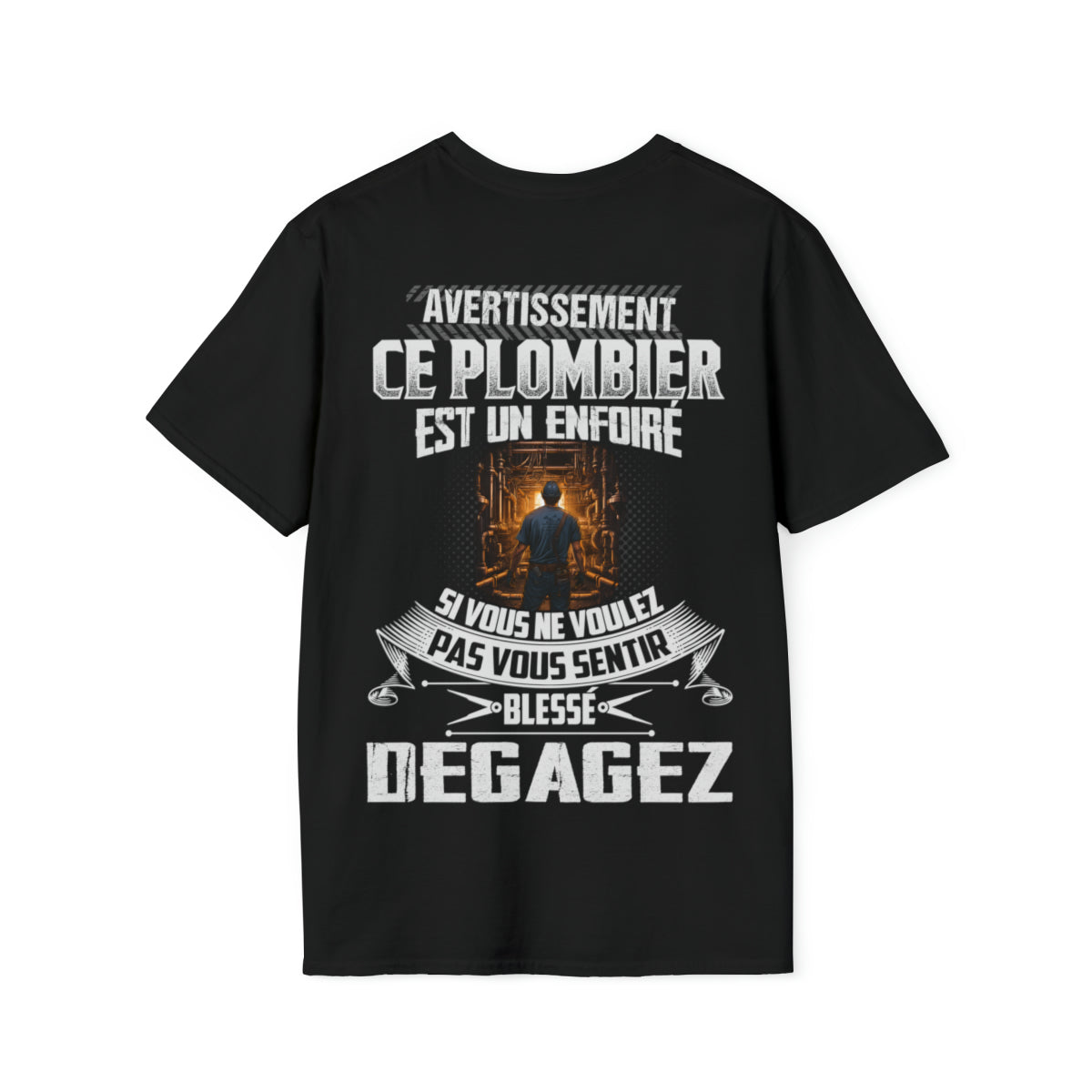 Plombier grincheux, sarcastique, imprévisible, non médicamenté