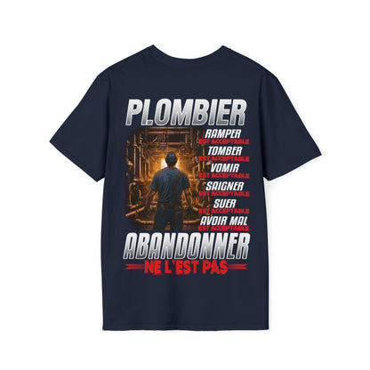 Plombier, ramper, tomber, vomir, saigner est acceptable